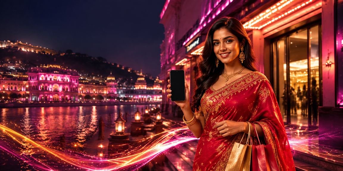 Slots game on mobile in Jaipur casino setting