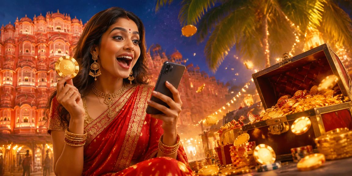 Register bonus offer with Jaipur Hawa Mahal background