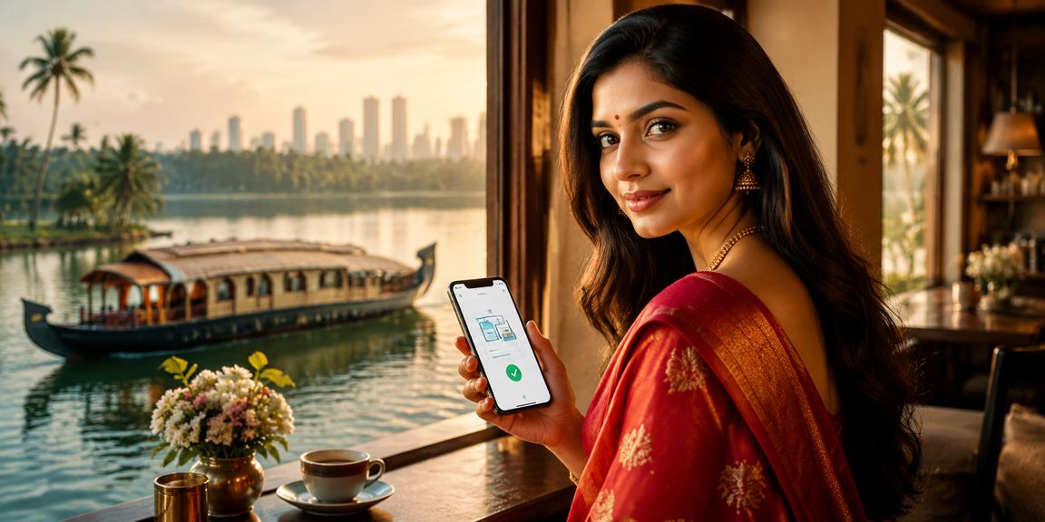 Colorful Holi festival themed cashback bonus promotion in Kerala